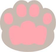 肉球イラスト